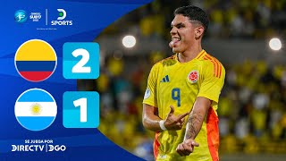 Thumbnail for #COLOMBIA se hizo GRANDE en su casa y AVANZÓ A SEMIFINALES | Colombia 2 - 1 Argentina | Resumen