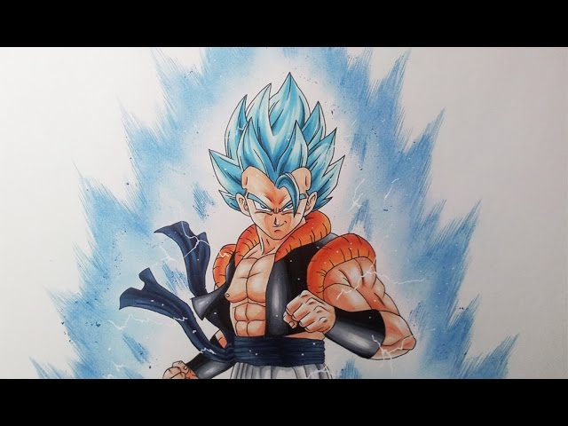 Gogeta ssj4 (para _gabivegeta_) - Desenho de isa_aeho - Gartic