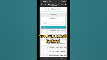 S.E. SPPU Result Declared 5.7.2024#result #engineering #sppu