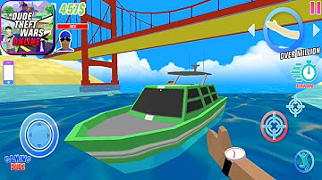 Dude Theft Wars: Offline Games - All Boats/Ships Location Episode | Android Gameplay HD
