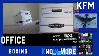 How To Assemble Bankers Box Put Together Office Storage File Boxes Video