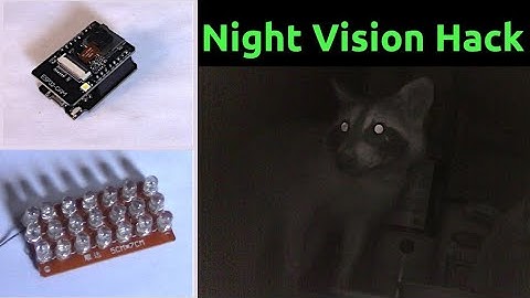 Turn a $7 ESP32 Cam into a DIY Night Vision Trail Camera