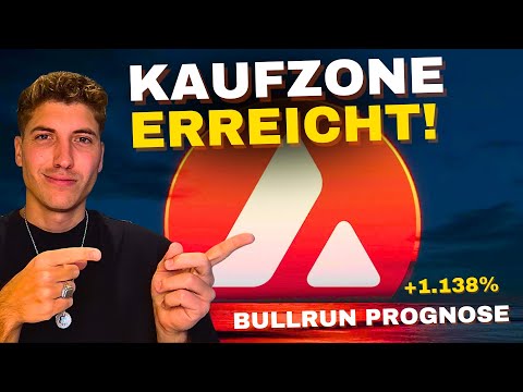 Avalanche AVAX: Letzte Kauf Chance vor Trendwende! [Bullrun Prognose]