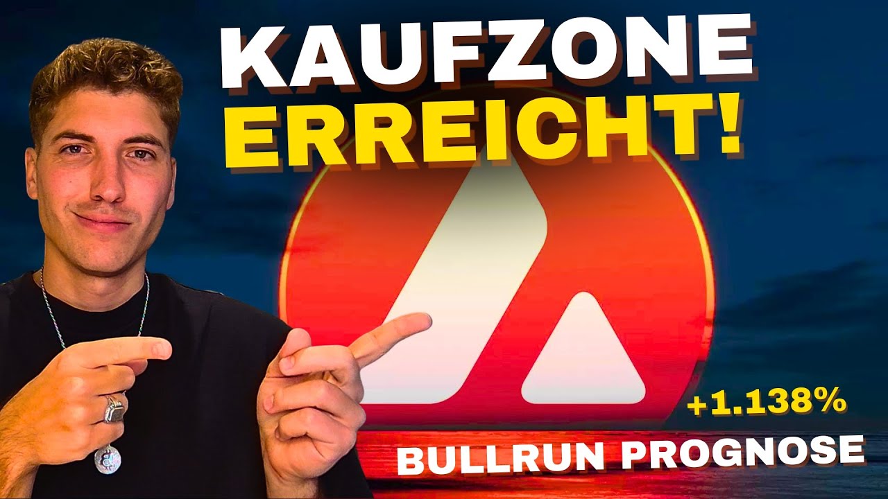 Avalanche AVAX: Letzte Kauf Chance vor Trendwende! [Bullrun Prognose]