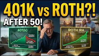 401 k vs Roth IRA After 50 - The Ultimate Guide for Late Savers