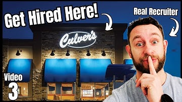 How to Answer Why Do You Want to Work at Culver’s 