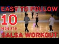 Easy to Follow 10 Minute Salsa Dance Workout