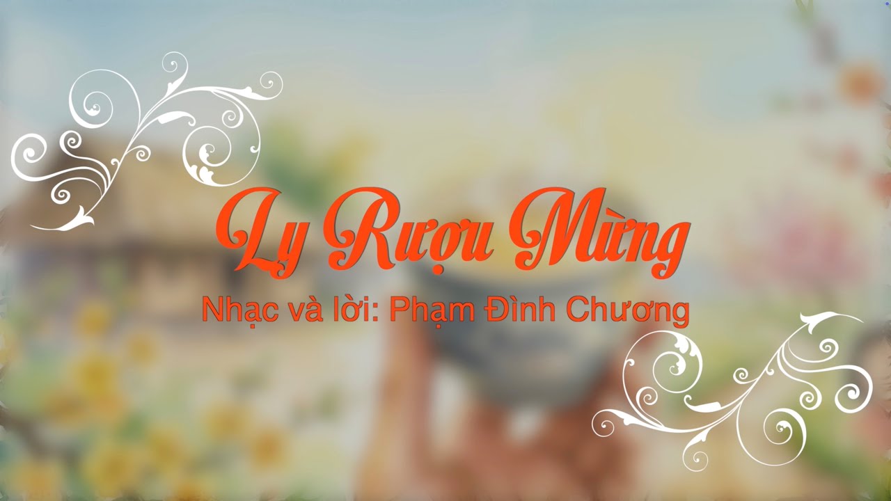 Ly Rượu Mừng | Karaoke | Tốp ca | Nguyễn Phát