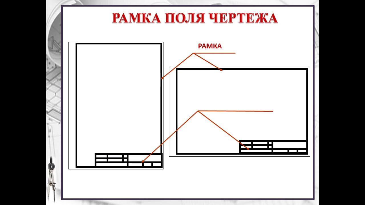 Рамки основной надписи выполняют. Чертежная рамка. Рамка для чертежа. Рамка и основная надпись чертежа. Основная рамка черчение.