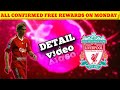 What is coming on Monday confirmed | All confirmed free rewards #confirmedfreerewards.