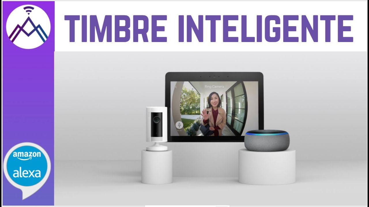 🥇TIMBRE INTELIGENTE WIFI COMPATIBLE con ALEXA - BLINK VIDEO DOORBELL 