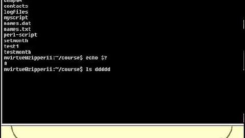 Unix Shell Scripting Conditional Code Part 1