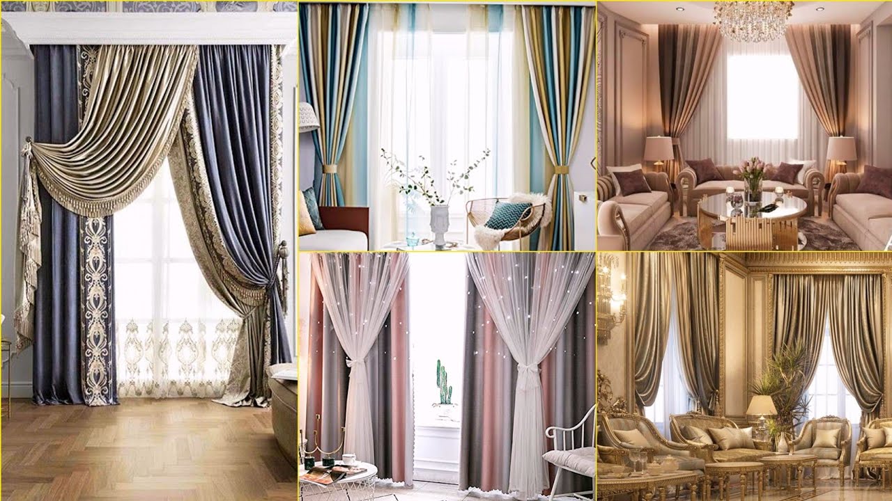 12 Latest Curtain Designs For Drawing Room In 2023  Curtains living room, Living  room decor curtains, Luxury living room