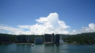Cumulus Congestus in time lapse from my apartment in Hong Kong few years ago