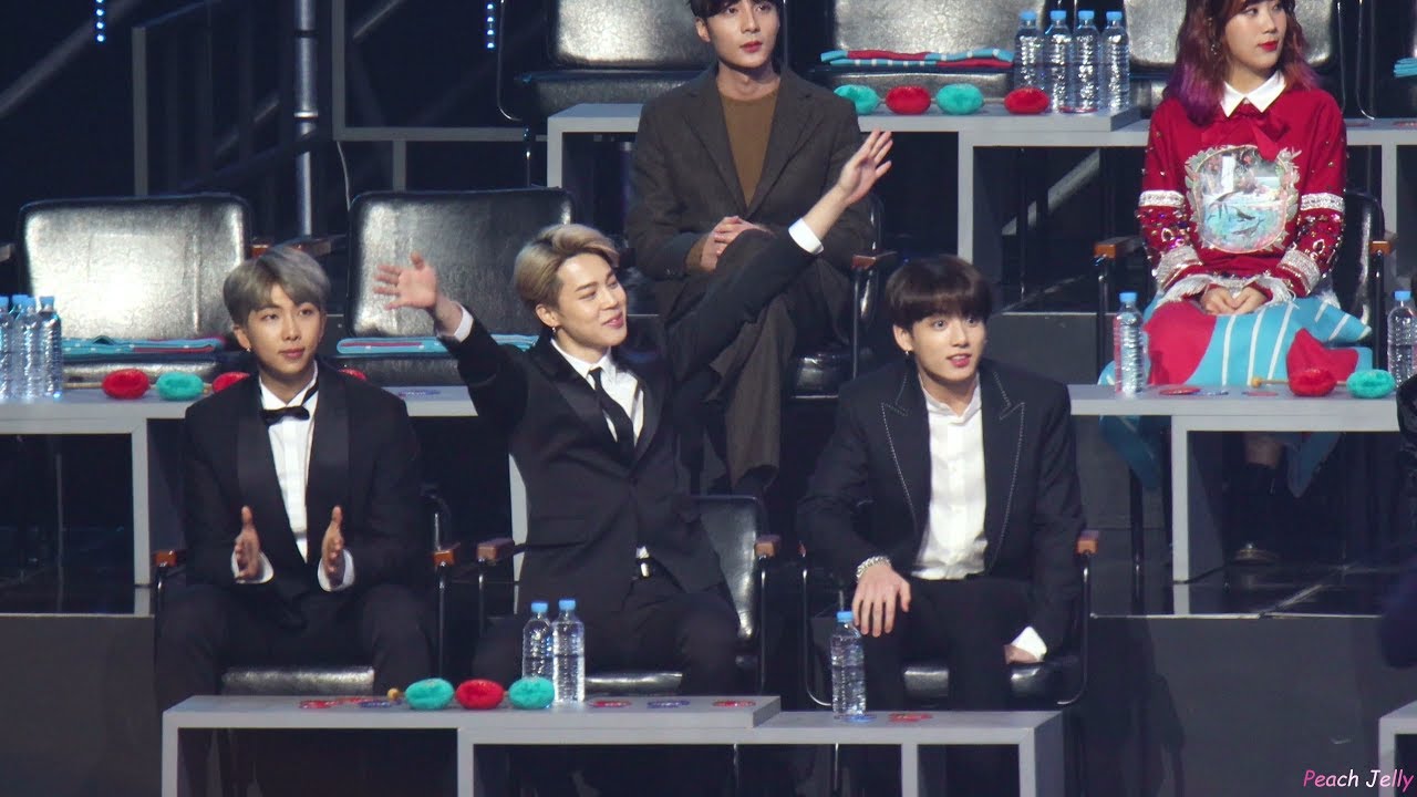 190105 방탄소년단(BTS) 지민(JIMIN) [Roy Kim+CHUNGHA BONSANG] Reaction by Peach Jelly