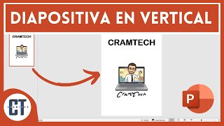 Poner DIAPOSITIVAS en VERTICAL en POWERPOINT