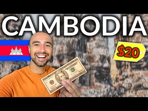 🇰🇭| BEST Of Kampong Cham With a $20 Dollar Challenge in CAMBODIA, 2023