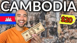 🇰🇭| BEST Of Kampong Cham With a $20 Dollar Challenge in CAMBODIA, 2023