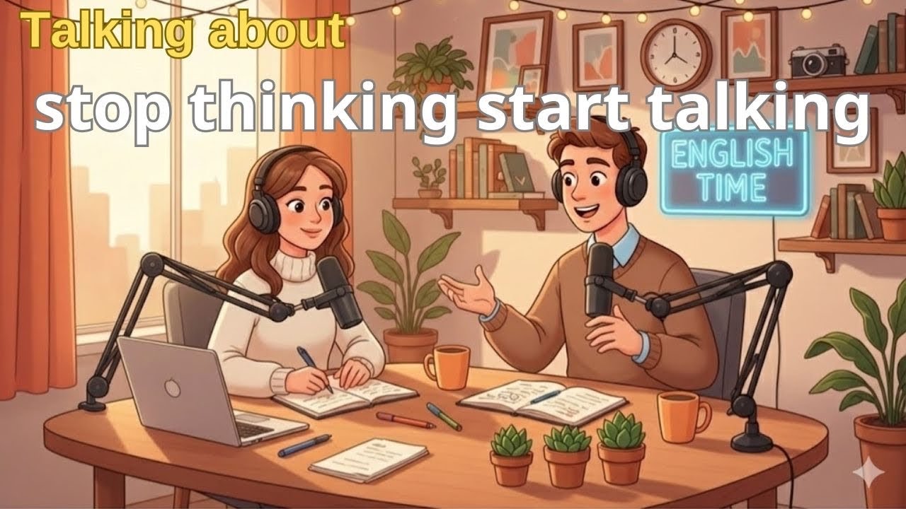 Stop Thinking, Start Talking | Build Real English Speaking Confidence with John & Sarah
