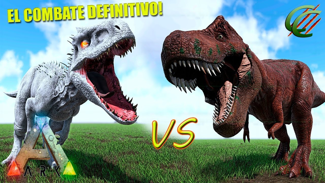 Indominus Rex Vs T Rex Español