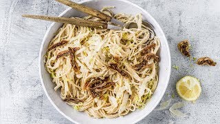 Rezept: Urdinkel-Spaghetti mit Zitronen und Ricotta | FOOBY