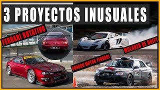 Estos son 3 proyectos INUSUALES que debes conocer (Ferrari ROTATIVO, Subaru Ferrari, Mclaren DRIFT)