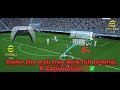 eFootball 2024 Mobile | Under The Wall Free-Kick | TUTORIAL (HANDCAM TUTORIAL)  FULL EXPLANATION😍💯✅