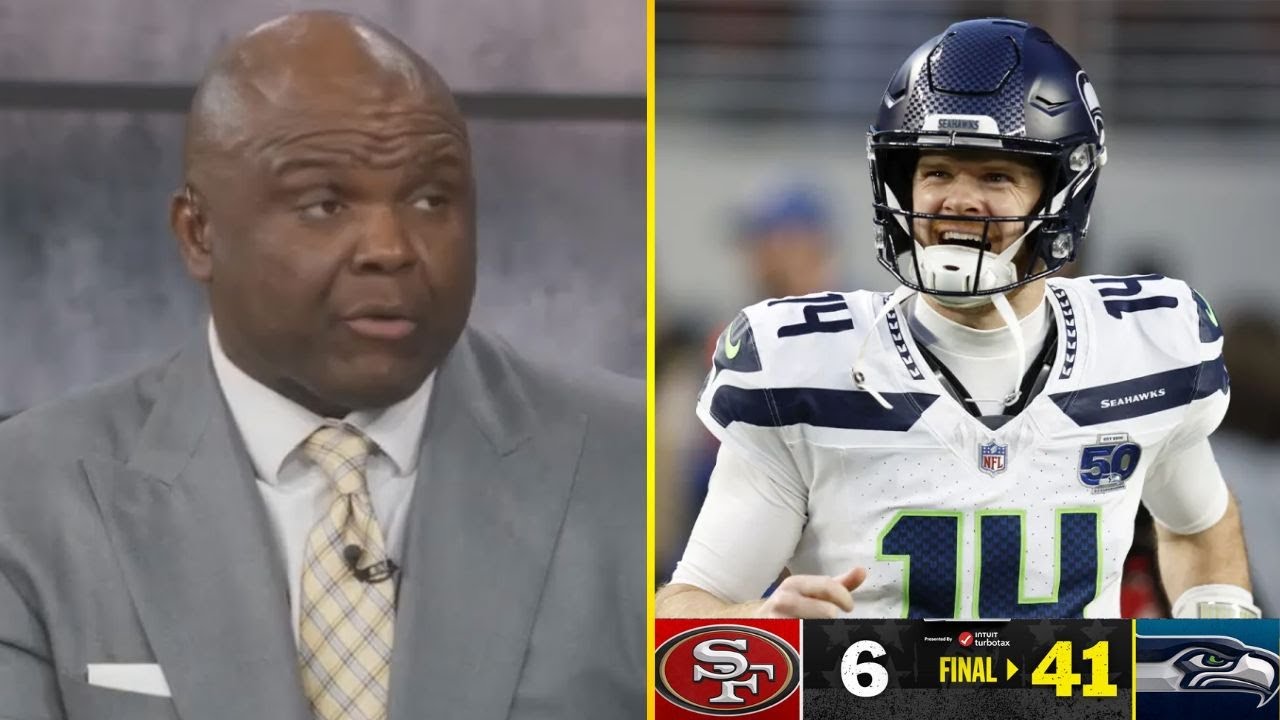 NFL owes Sam Darnold an APOLOGY! - Booger reacts to Seahawks beat 49ers 41-6 advances to NFC finals