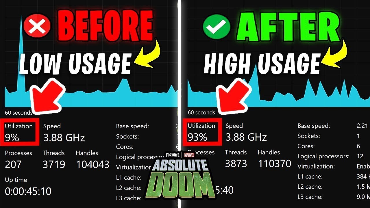 🔧 Fix Low GPU Usage in Gaming! (Increase FPS & Reduce Stutters in ...