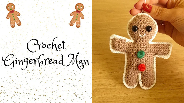 Learn to Crochet a Delightful Gingerbread Man!