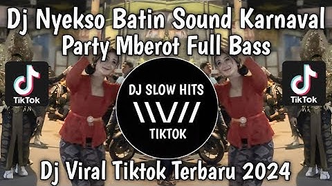 DJ RA KUAT AKU NYEKSO BATIN LAN ATIKU SOUND KARNAVAL PARTY FULL BASS VIRAL TIKTOK TERBARU 2024