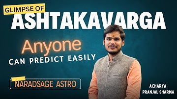 Ashtakavarga Prediction Techniques - Predictive Vedic Astrology Course