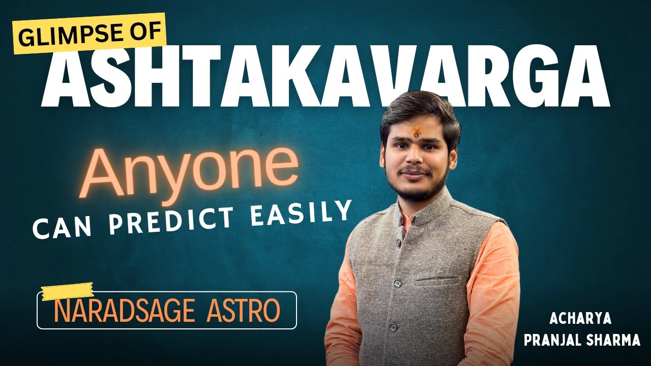 Ashtakavarga Prediction Techniques - Predictive Vedic Astrology Course ...