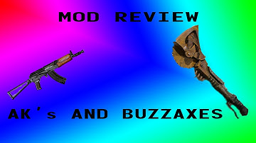 Fallout New Vegas Mods - AK,sound changer,Armour, and stat mods :D