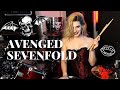 Halloween special   nightmare  a7x  drum cover by raja meissner