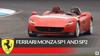 Ferrari Monza SP1 and SP2 Congregate at Indianapolis
