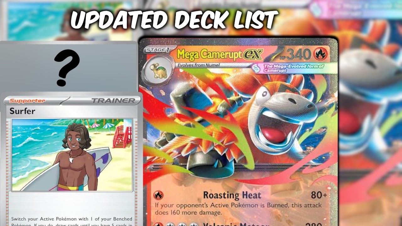 The Mega Camerupt ex With This Updated Deck List Goes Insane In