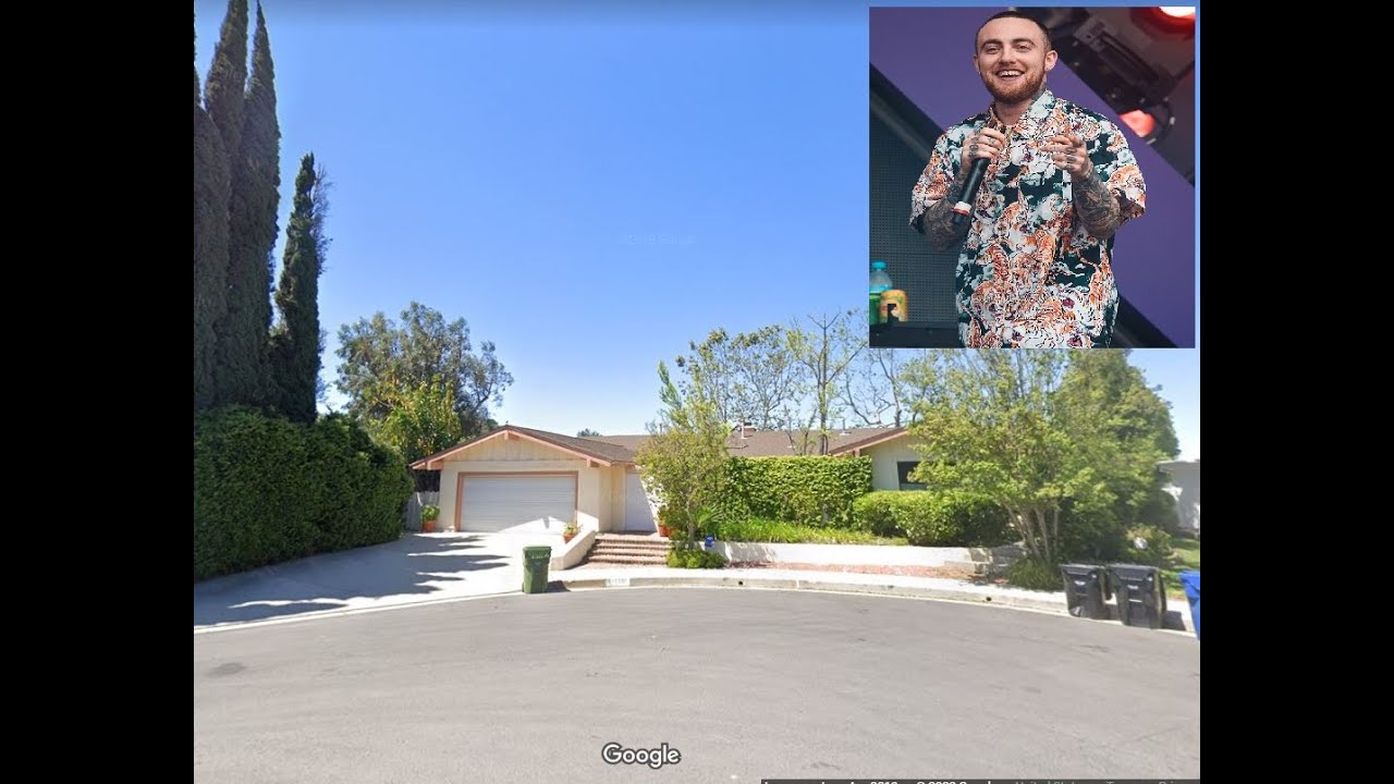 Mac Miller's house in Studio City, LA