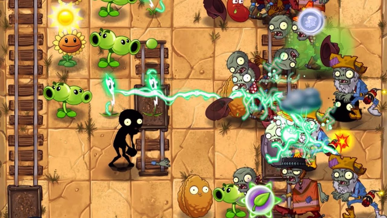 PLANTS VS. ZOMBIES 2 - ITS ABOUT TIME | Wild West Final Levels - YouTube