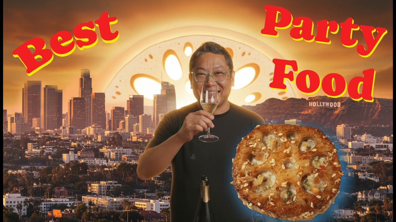 Best DinnerParty Appetizer - Japanese Lotus Root and Pork - Renkon Hasamiyaki - Featuring The Smiths