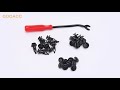 Gooacc 100pcs 65mm 7mm 9mm compatibleengine under cover pushtype retainer