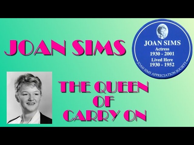 Joan Sims - The Queen of Carry On - Blue Plaque Unveiling 2005