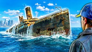 Salvaging SUNKEN Titanic in GTA 5!