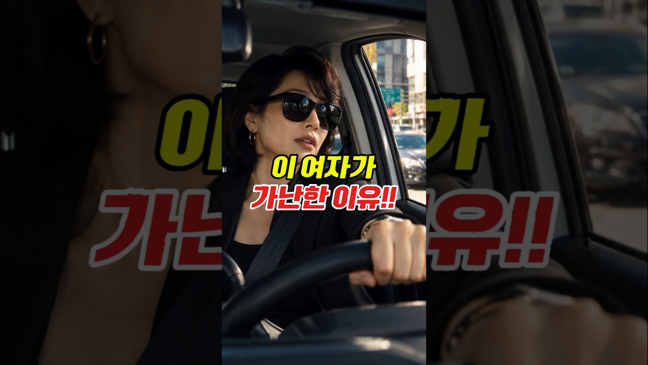 가난에서 벗어나지 못하던 여자의 속사정