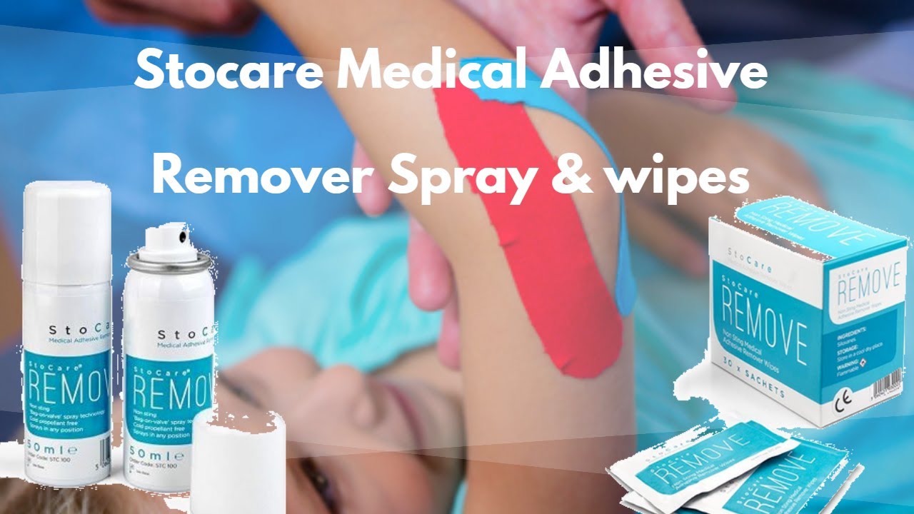 Buy Stocare Medical Adhesive Remover Spray, 50ml Dock Pharmacy