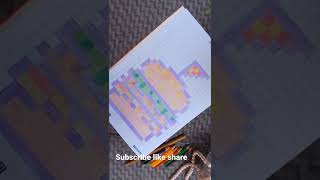 Pixel Art Book #shorts #ytshorts #pixelart #trending #viral
