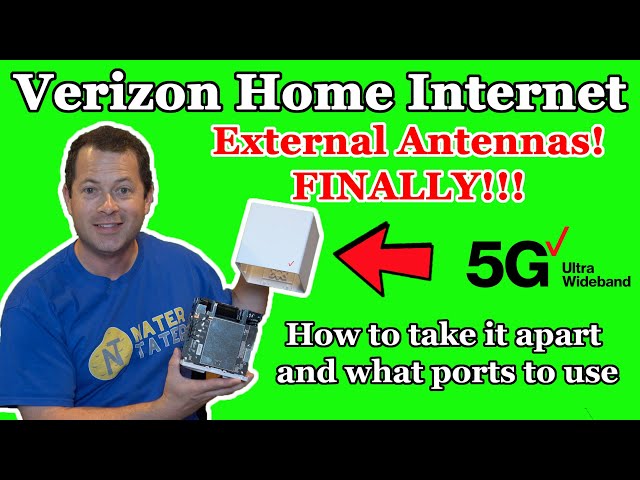 Verizon 5G Home Internet Gateway (ARC-XCI55AX) External Antenna Guide -  Waveform