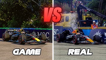 Recreating Real F1 2024 Crashes