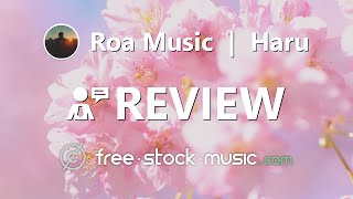 Review | Haru by Roa Music [ Electronic Pop / Positive ] | free-stock-music.com