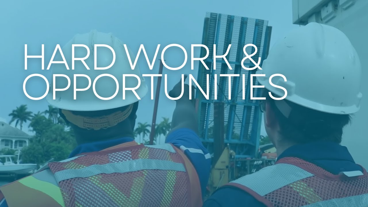 "Hard Work Leads to Opportunities"